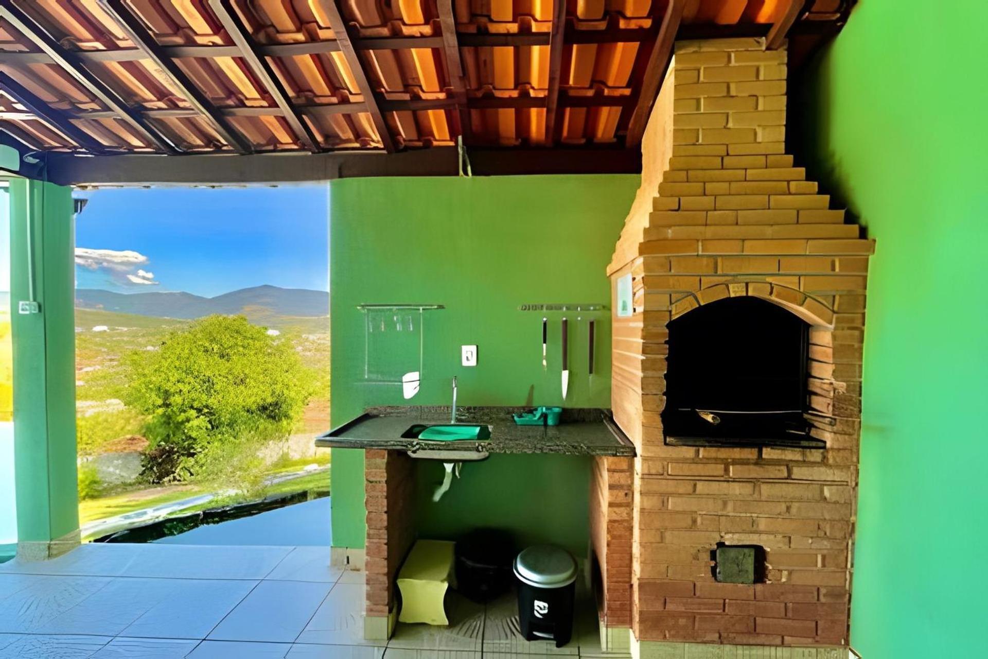 Chacara Com Piscina Aquecida- Perdoes Villa บอม เชซุส ดูส์ เปดอยช์ ภายนอก รูปภาพ